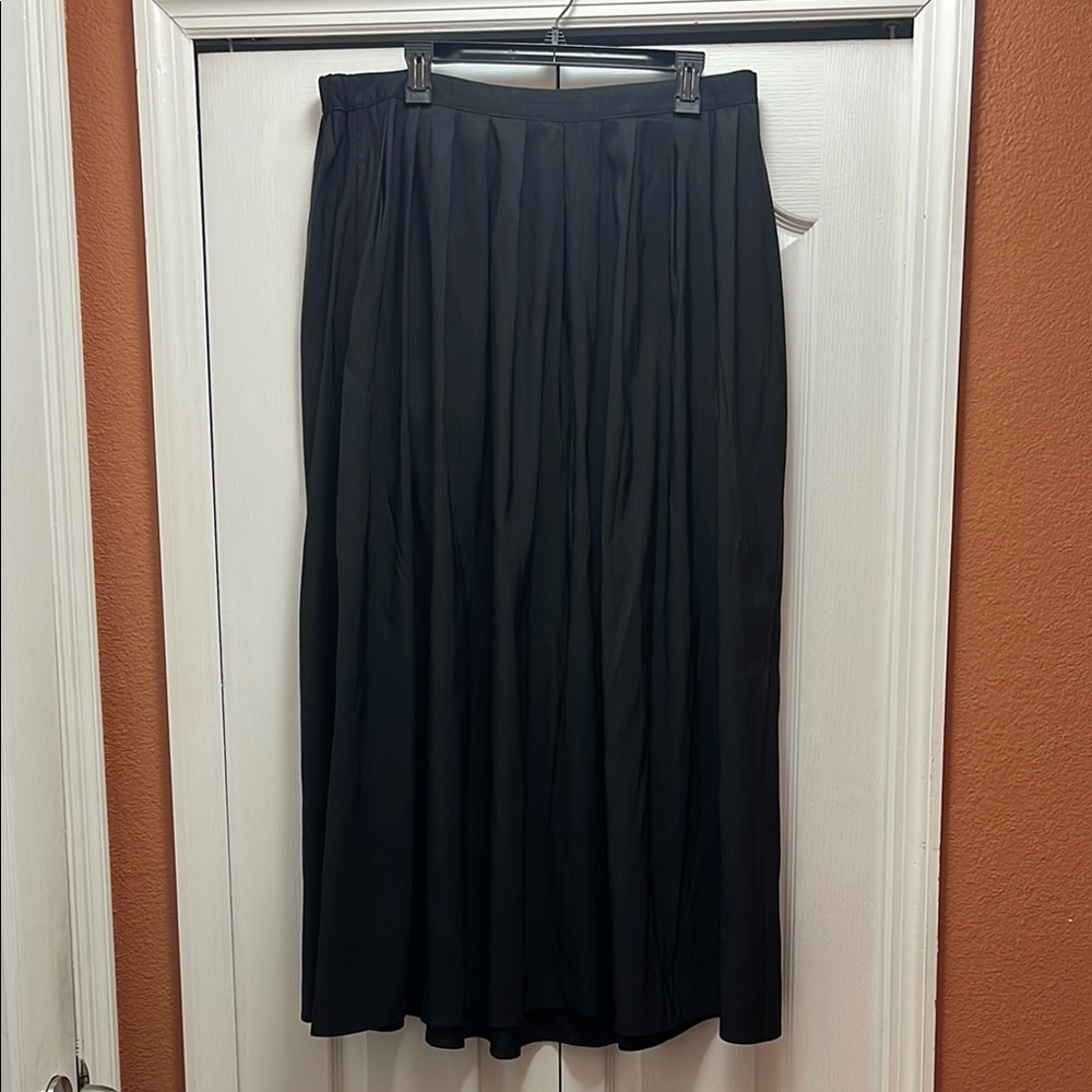 A New Day Black Maxi A-Line Skirt